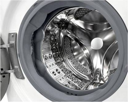 LG F4WV7080, Klasse A, Frontlader-Waschmaschine 8 kg, 1400 U/Min, AI Direct Drive, Wi-Fi, Tiefenreinigung mit Dampf, Groe Kapazitt, TRIPLE A, Auentür aus Sicherheitsglas, 62 x 60 x 85 cm  Wei