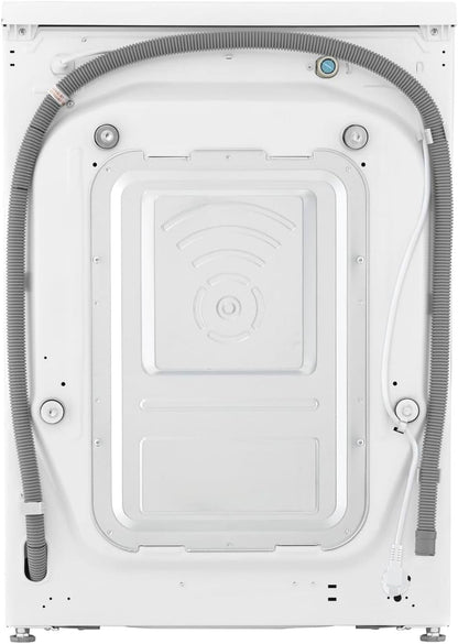 LG F4WV7080, Klasse A, Frontlader-Waschmaschine 8 kg, 1400 U/Min, AI Direct Drive, Wi-Fi, Tiefenreinigung mit Dampf, Groe Kapazitt, TRIPLE A, Auentür aus Sicherheitsglas, 62 x 60 x 85 cm  Wei