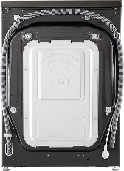 LG F4WV7080, Klasse A, Frontlader-Waschmaschine 8 kg, 1400 U/Min, AI Direct Drive, Wi-Fi, Tiefenreinigung mit Dampf, Groe Kapazitt, TRIPLE A, Auentür aus Sicherheitsglas, 62 x 60 x 85 cm  Wei