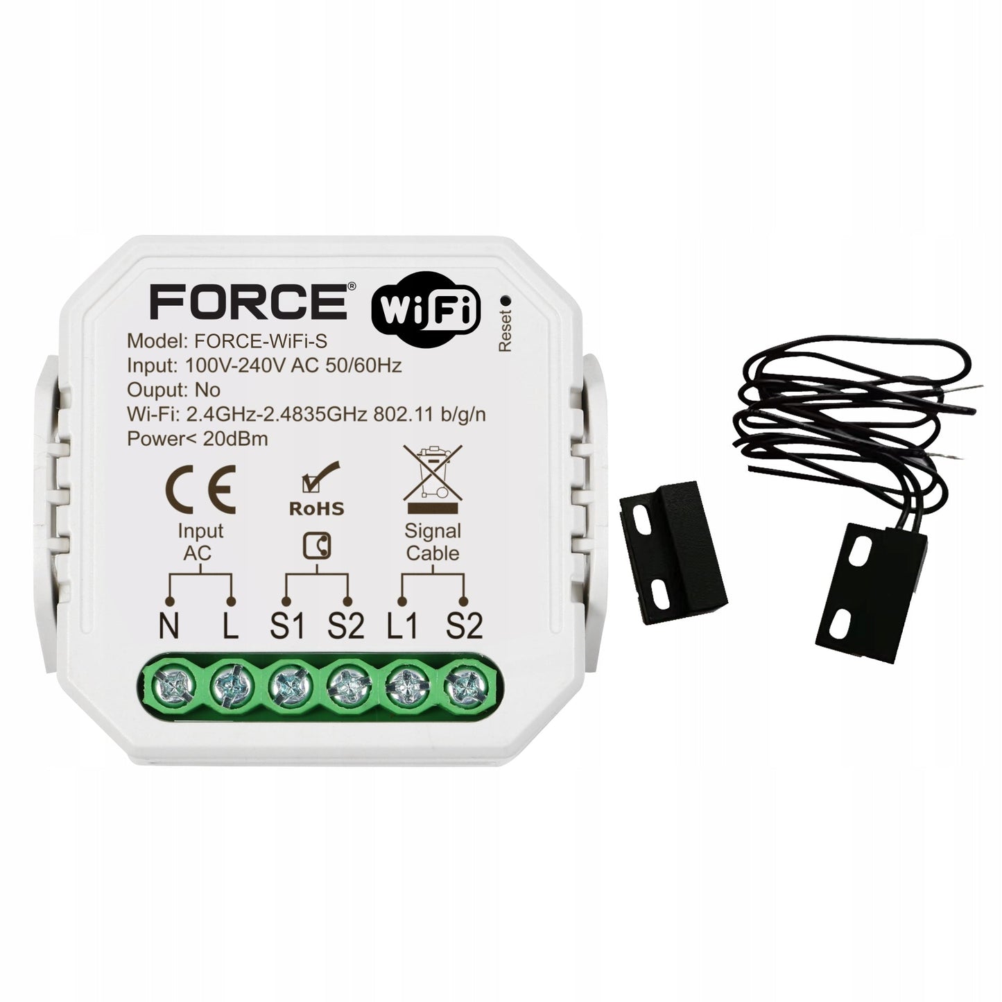 ZESTAW DO BRAMY SKRZYDŁOWEJ FORCE GT400LS DO 8 M 400 KG STEROWANIE WIFI